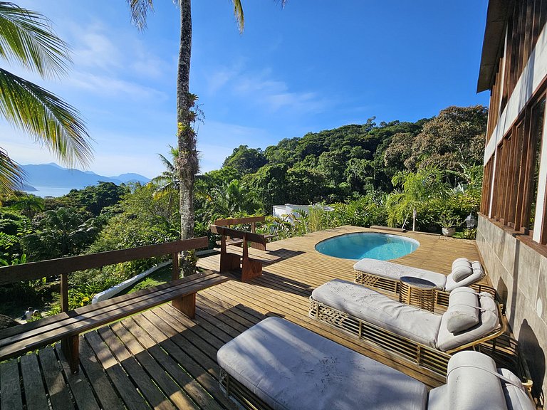 Loft Mar com Vista Espetacular e Piscina
