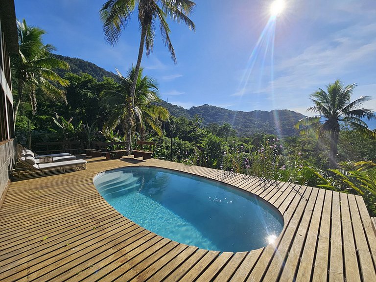Loft Mar com Vista Espetacular e Piscina