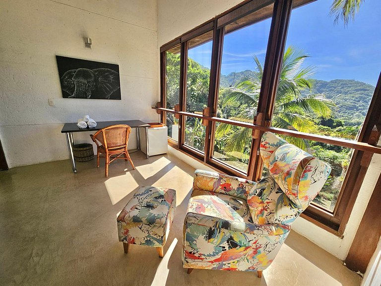 Loft Mar com Vista Espetacular e Piscina