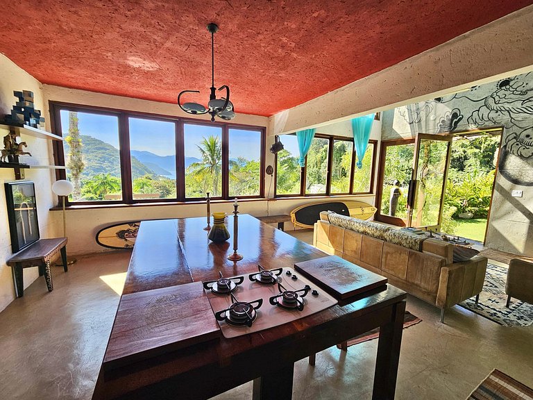 Loft Mar com Vista Espetacular e Piscina