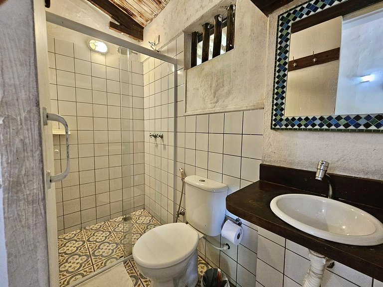 Villa com piscina, loft e 5 Suítes – Praia do Léo