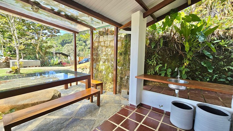 Casa com Piscina Aquecida e Vista Para o Mar