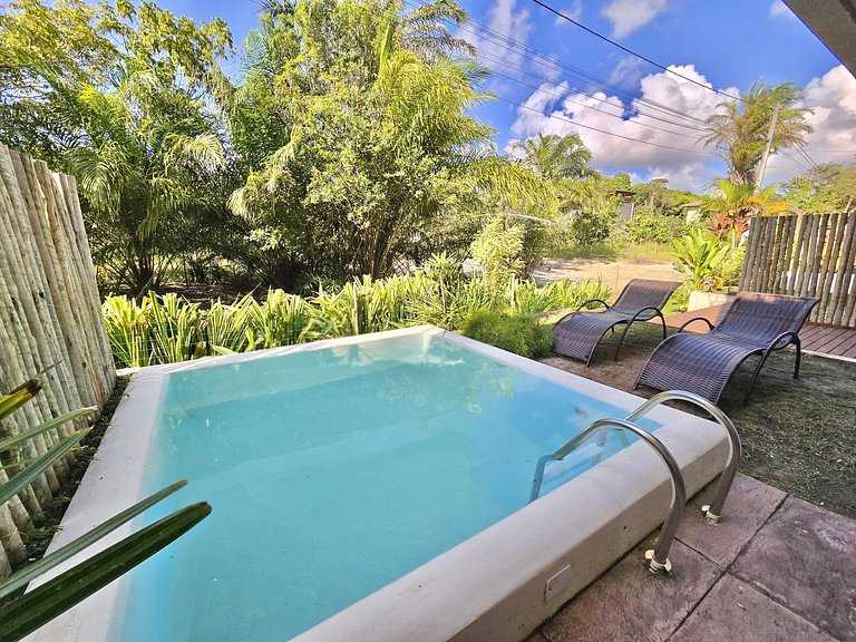 Casa em Taipu de Fora com Piscina - 100m da Praia