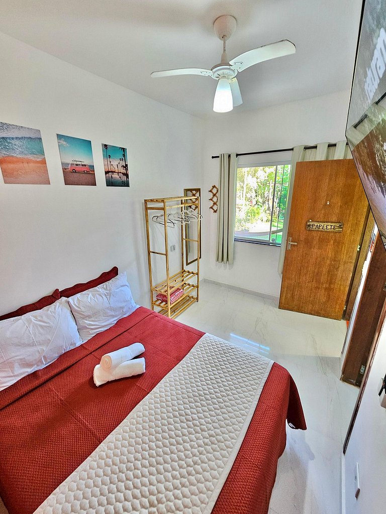 Suíte Perto da Praia de Ubatumirim - 2 pessoas